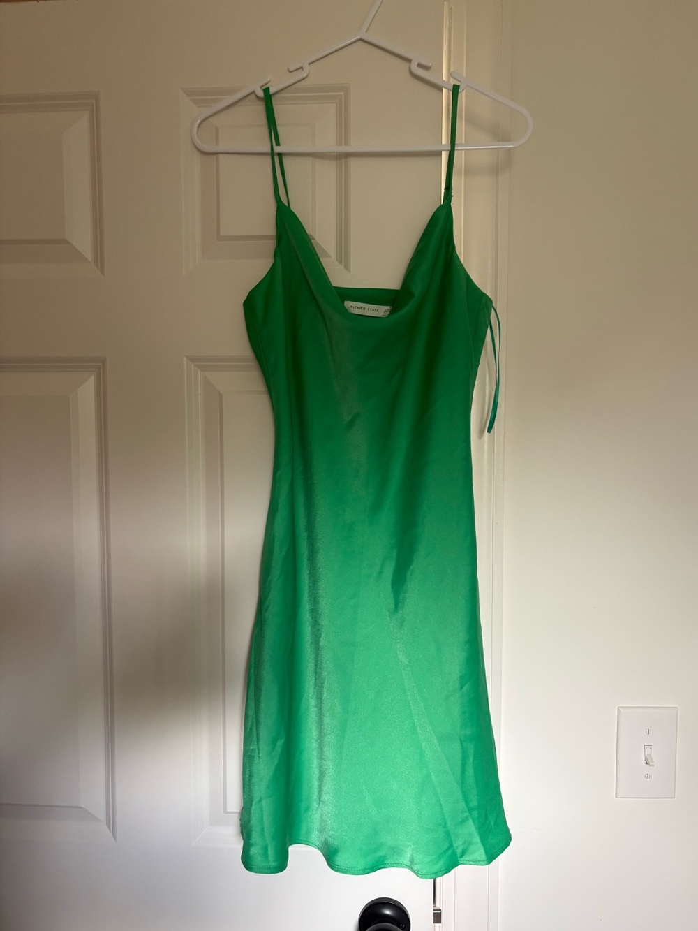 Green altard state dress